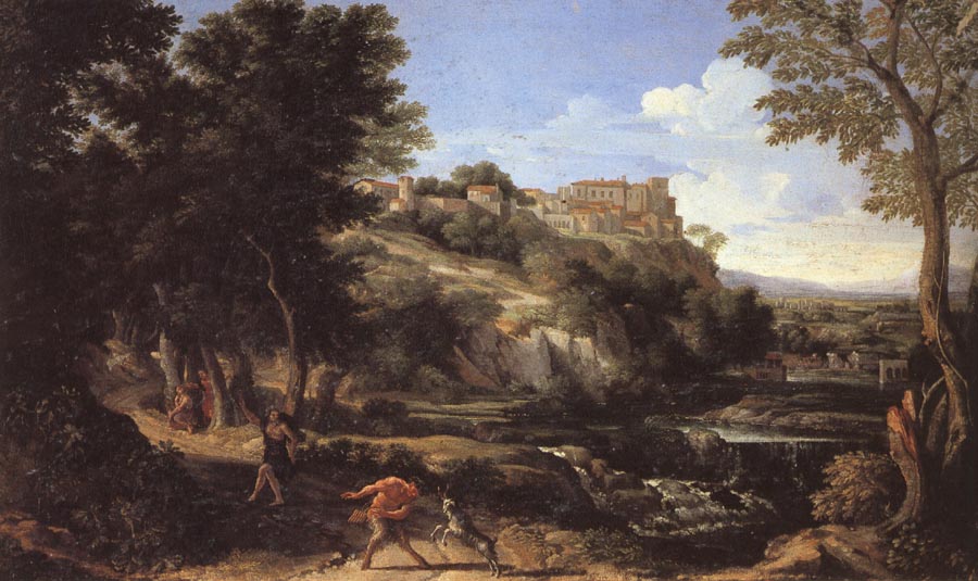 Landscape with a Dancing Faun